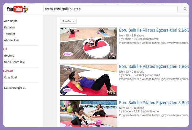 ebru şallı pilates