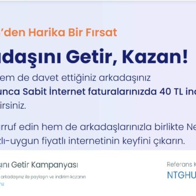 NetGsm Davet Kodu Ücretsiz İnternet Kodu